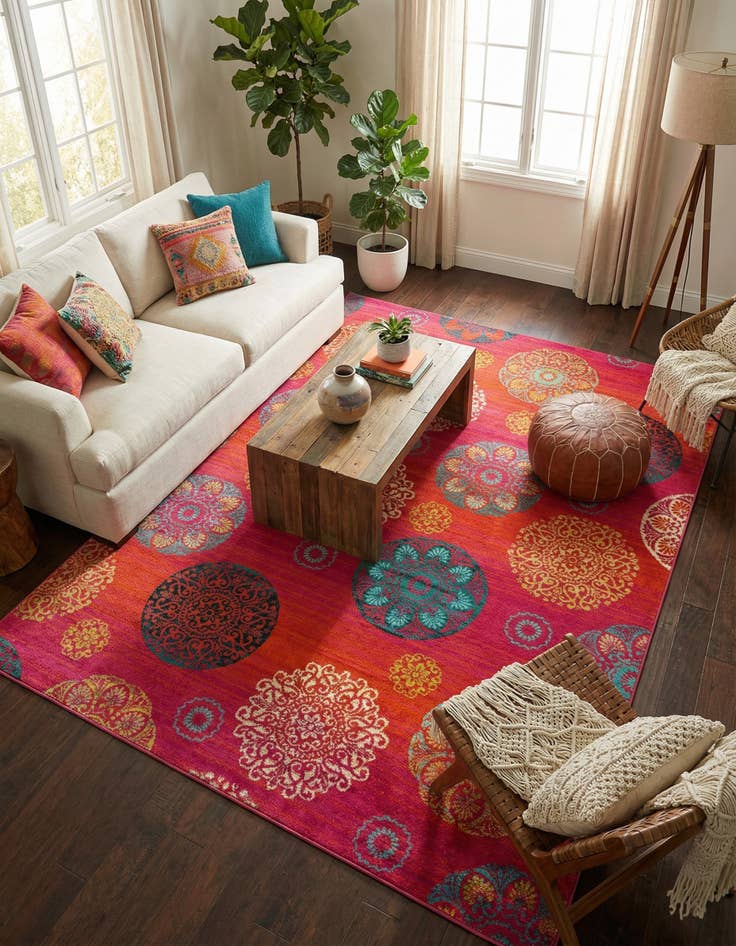 Detail image of 9' x 12' Azalea Rug