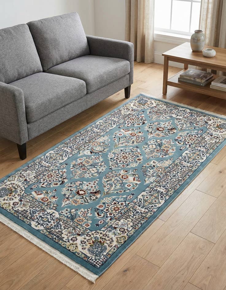 Detail image of 3' x 5' 3 Nain Design Rug