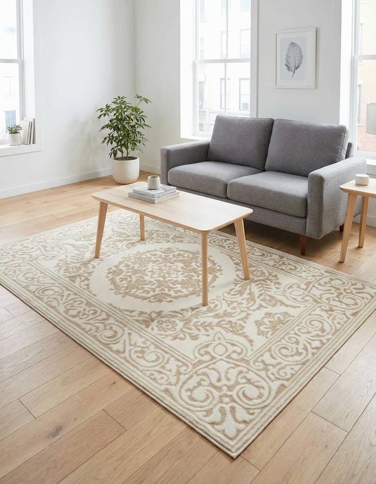 Detail image of 5' 3 x 8' Hermitage Rug