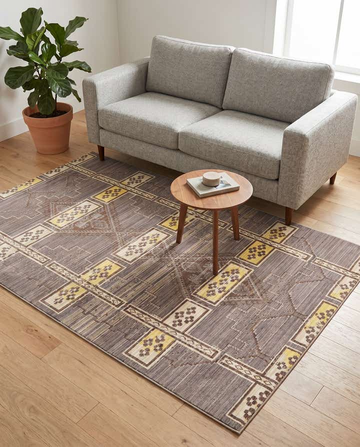 5' x 8' Aqua Rug