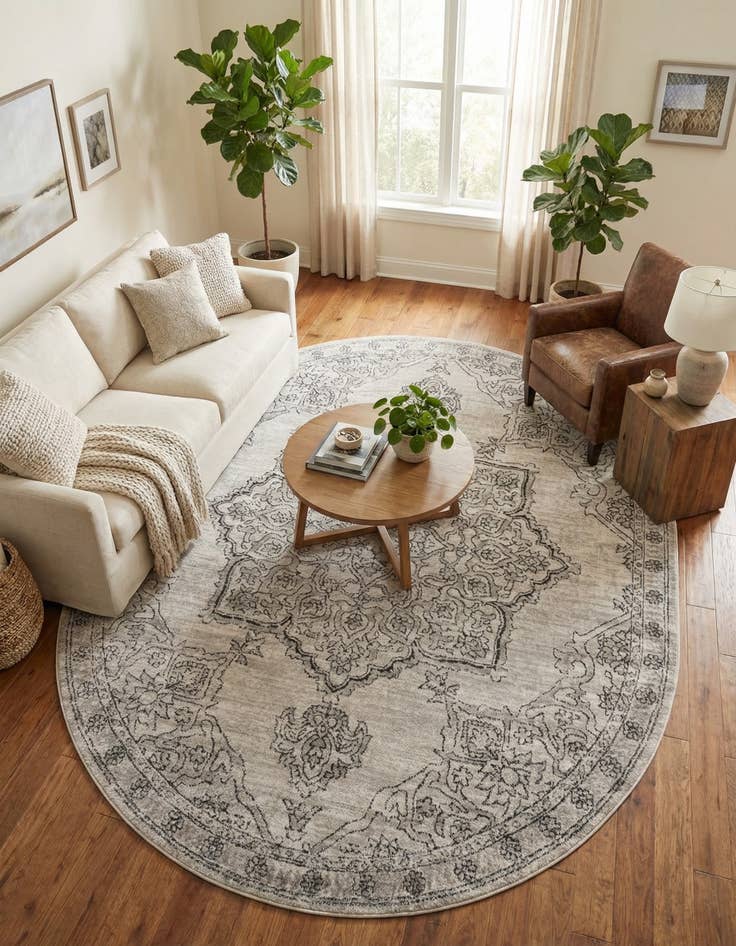 Detail image of 7' 10 x 10' Nyla Oval Rug