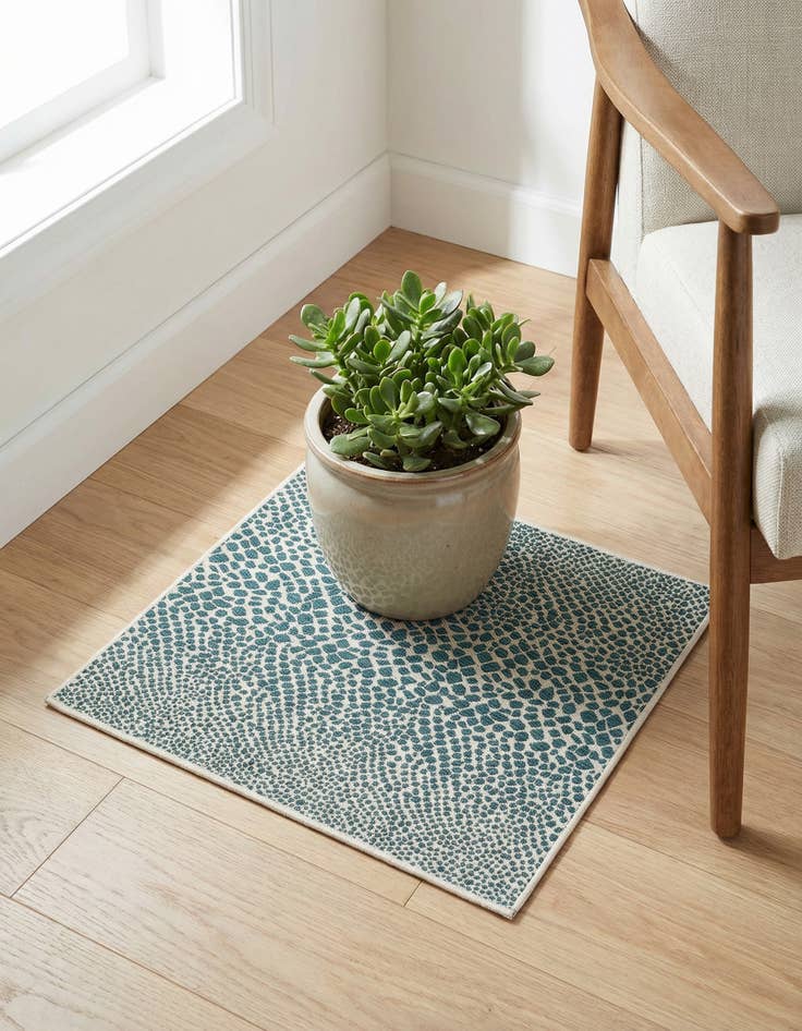 Detail image of 1' 4 x 1' 4 Washable Jill Zarin Cape Town Indoor / Outdoor Sample Rug