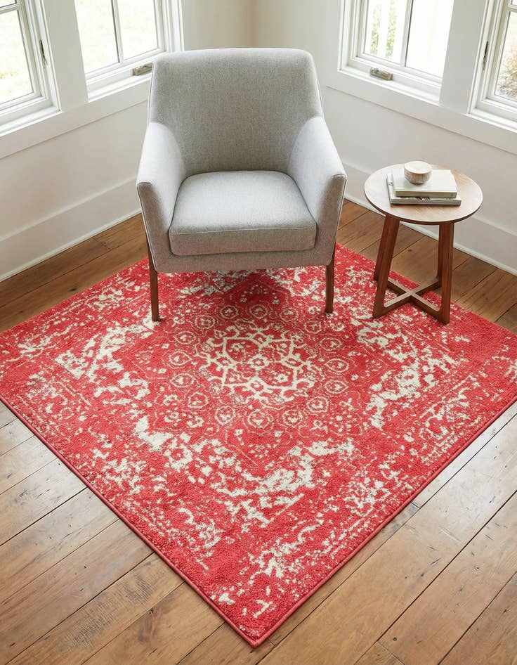 Detail image of 4' x 4' Arlington Square Rug