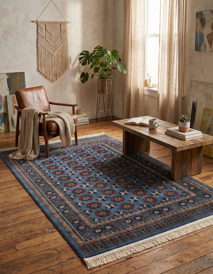 Detail image of 4' x 6' Bokhara Rug