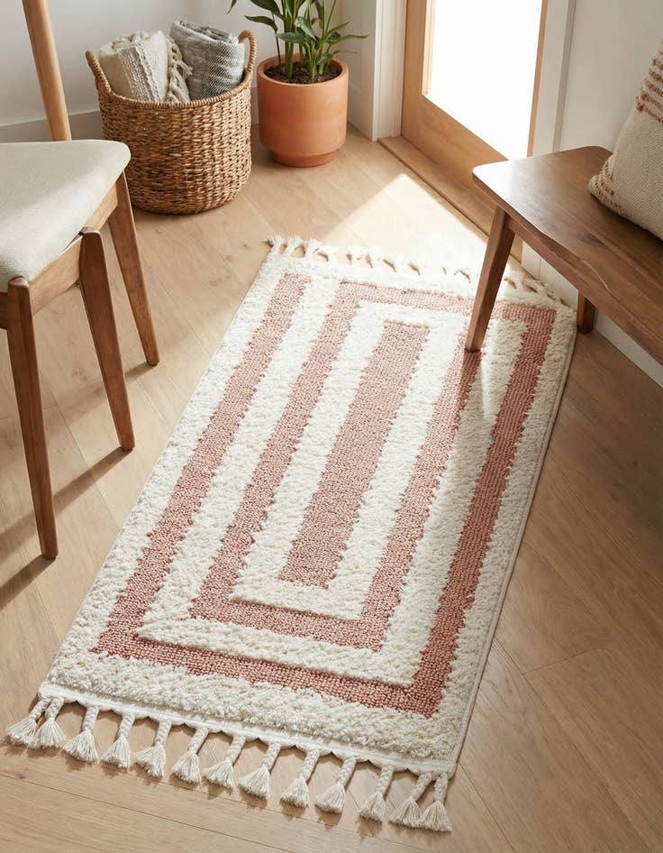 Detail image of 2' x 4' Boho Runner Rug