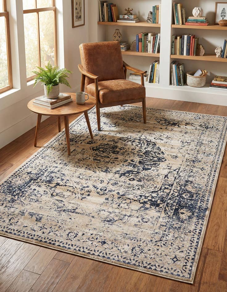 Detail image of 5' 3 x 8' Eliza Rug