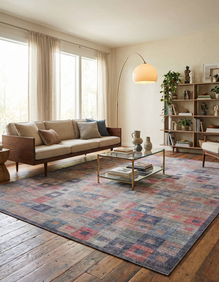 Detail image of 10' 6 x 13'  Washable Sisu Rug