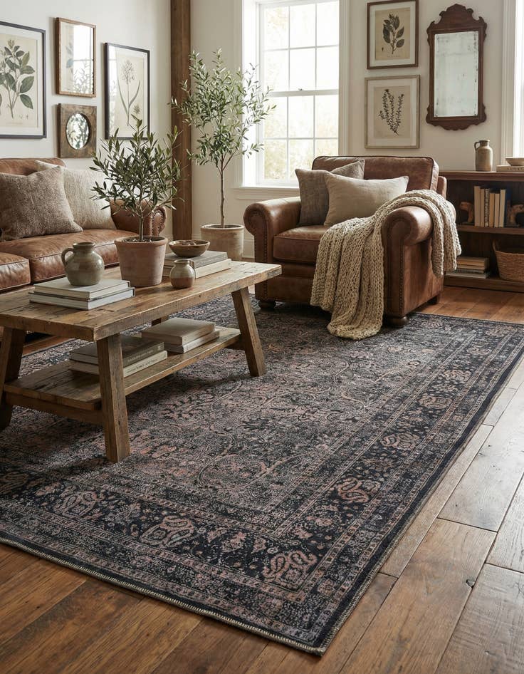 Detail image of 5' 3 x 8' Yara Rug