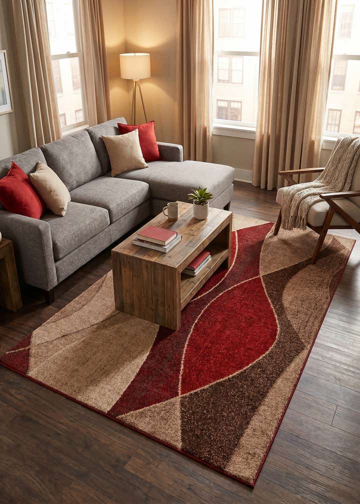 5' 3 x 8' Harvest Rug