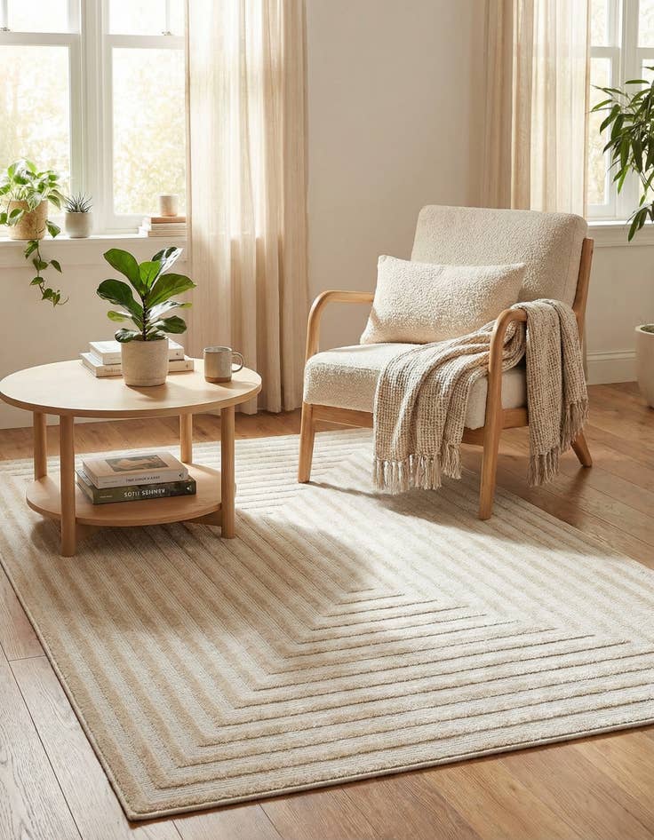 Detail image of 5' x 8'  Washable Sabrina Soto Prescott Indoor / Outdoor Rug