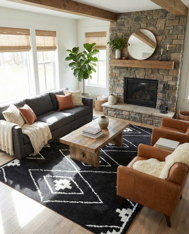 Detail image of 9' x 12' Oslo Rug