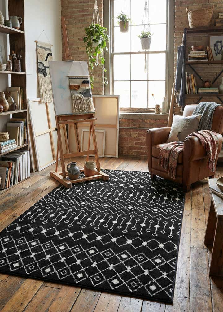 5' 3 x 8' Moroccan Trellis Rug