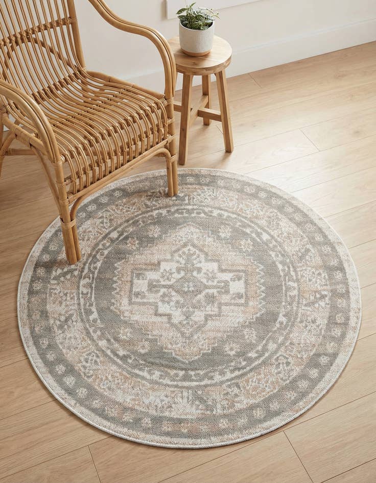 Detail image of  3' 3 x 3' 3 Whitney Round Rug