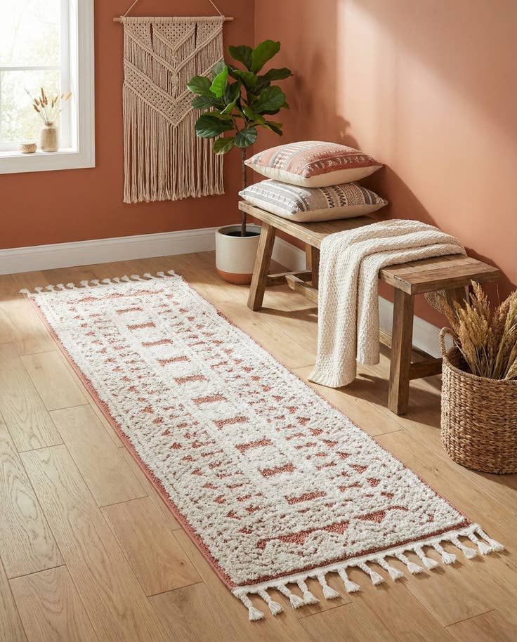 Detail image of 2' x 6' Boho Runner Rug