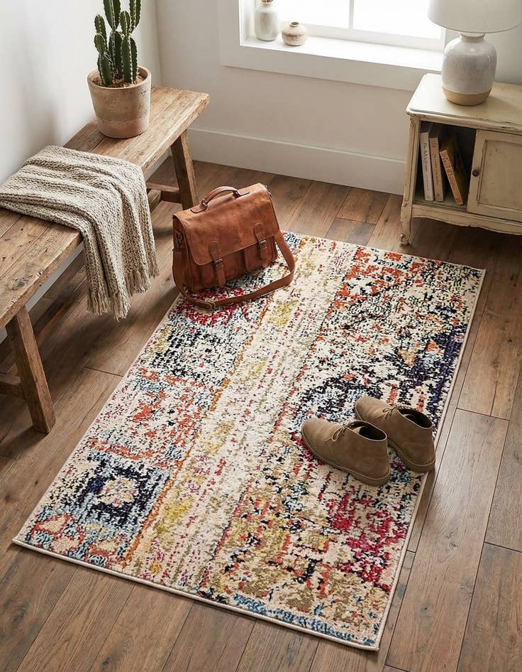 Detail image of 2' x 3' Washable El Paso Rug