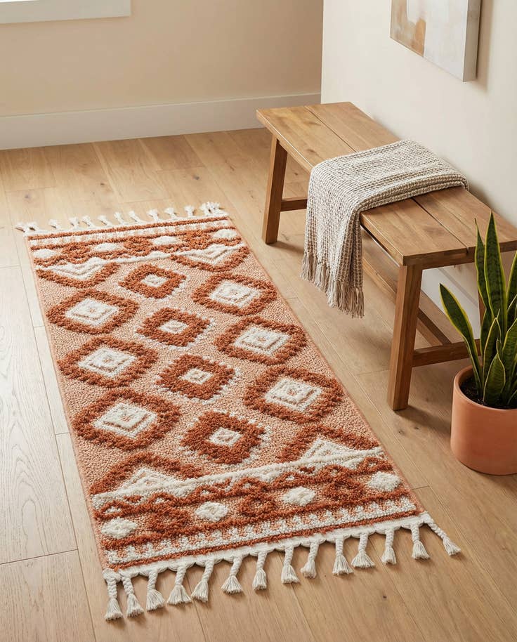 Detail image of 2' x 4' Boho Runner Rug