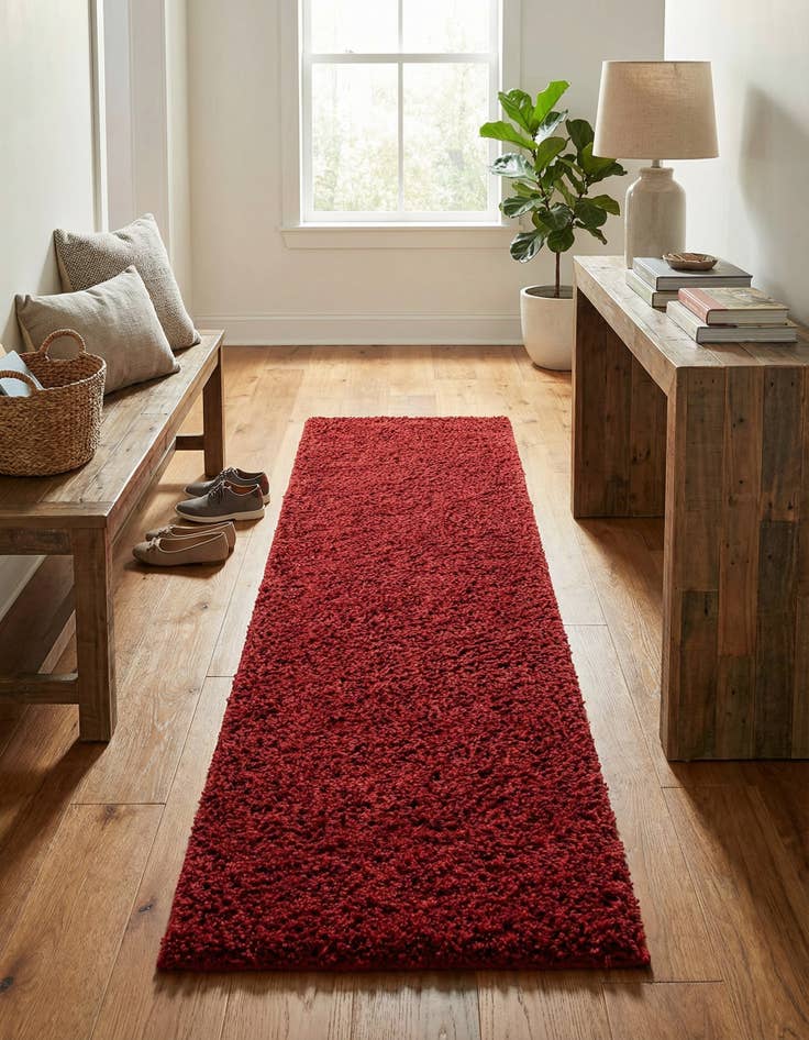 Detail image of 2' 2 x 6' 7 Everyday Shag Runner Rug