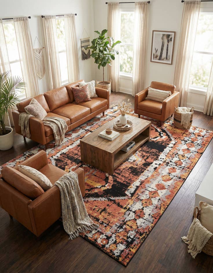 Detail image of 9' 10 x 13' Tagine Rug