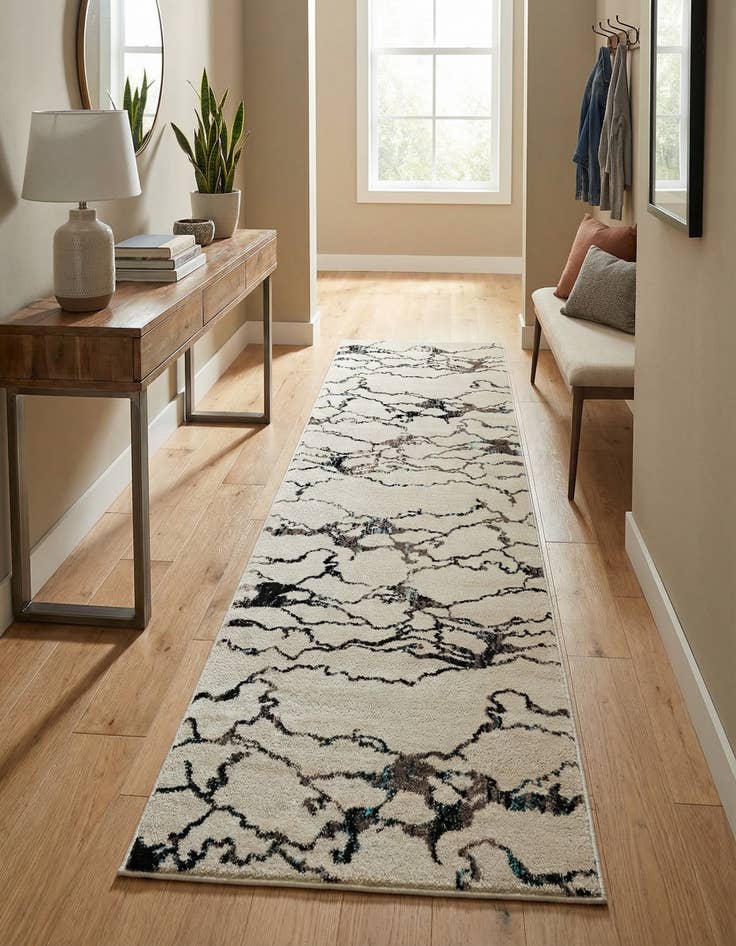 Detail image of 2' 7 x 10' Madeline Runner Rug