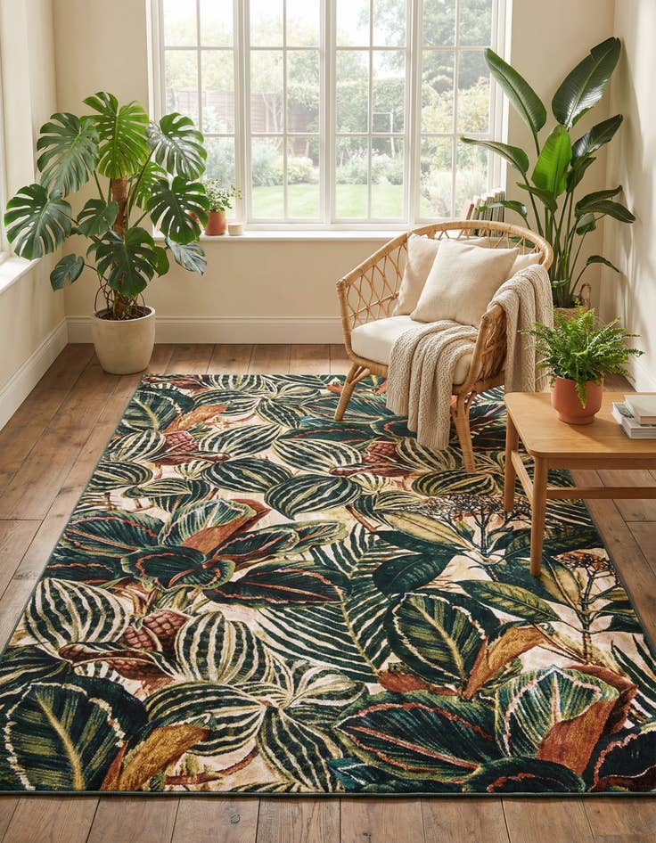 Detail image of  7' 10 x 10' Blossom Rug