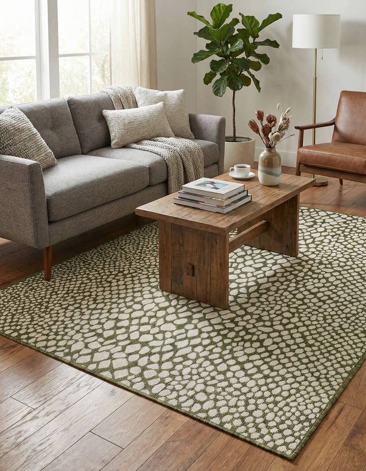 Detail image of 5' 3 x 8' Washable Jill Zarin Cape Town Indoor / Outdoor Rug