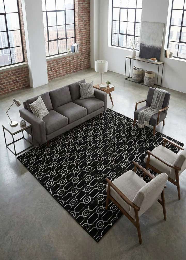 7' 10 x 7' 10 Vogue Geo Square Rug