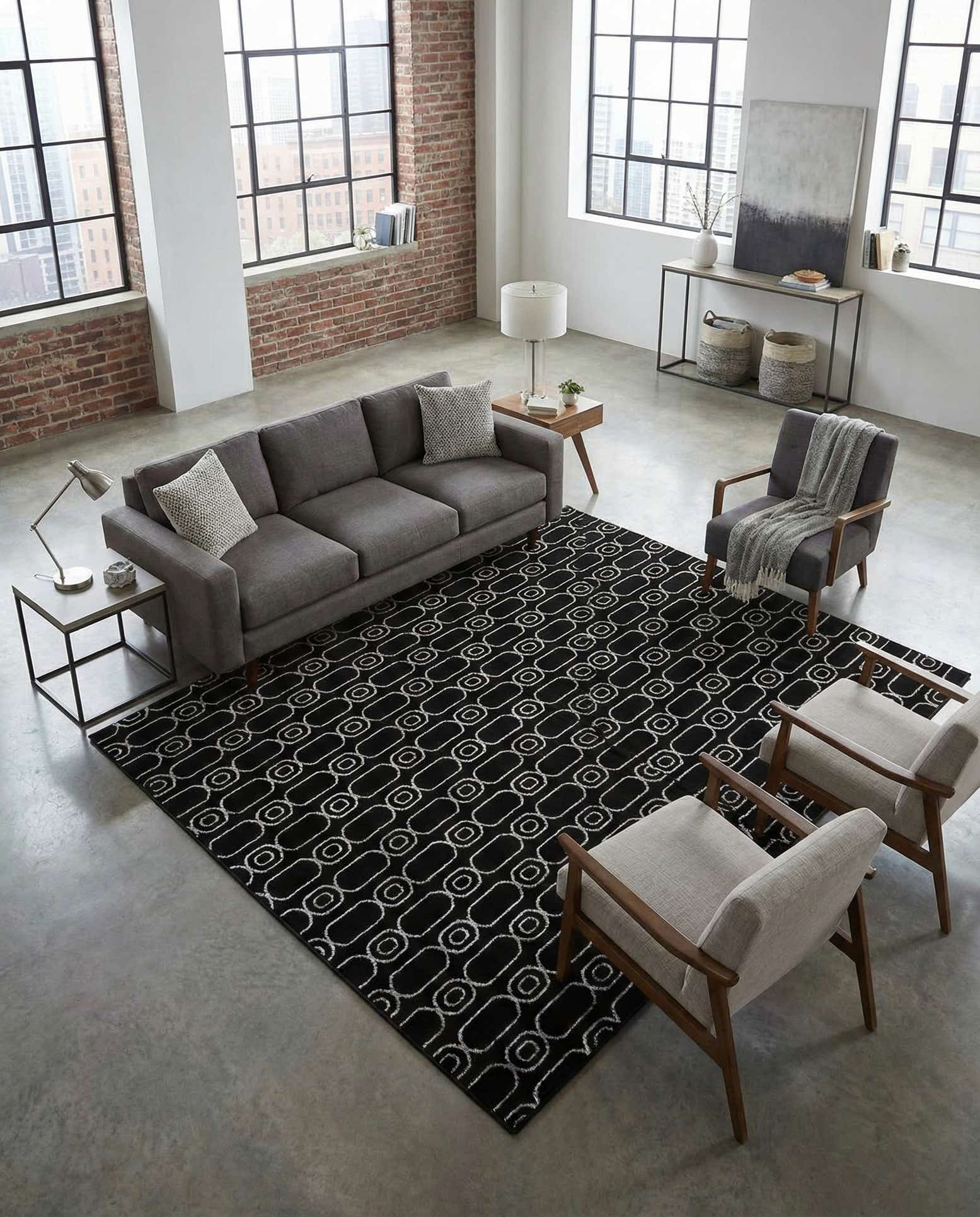 7' 10 x 7' 10 Vogue Geo Square Rug