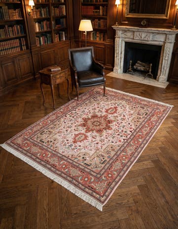 4' 11 x 6' 7 Tabriz Rug
