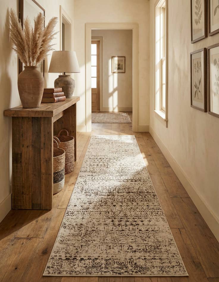 Detail image of 2' 7 x 12' Hermitage Runner Rug