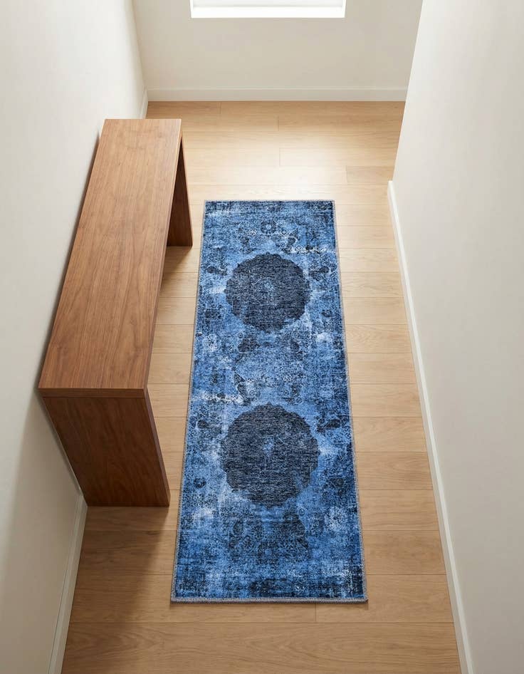 Detail image of 2' x 5' Washable Yara Runner Rug