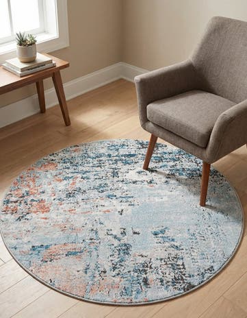 Leipzig Round Rug