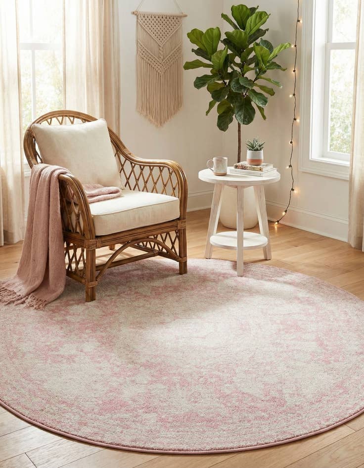 Detail image of 5' 3 x 5' 3 Dover Round Rug