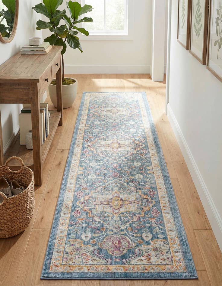 Detail image of 2' 2 x 8' Noble Runner Rug