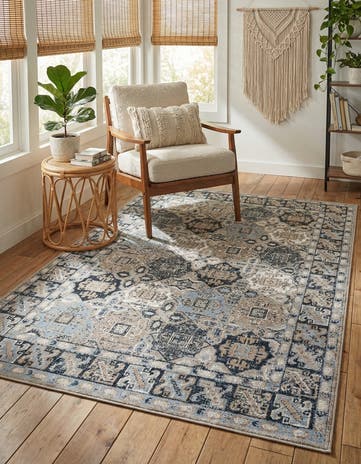 5' 3 x 8' Kamala Washable Rug