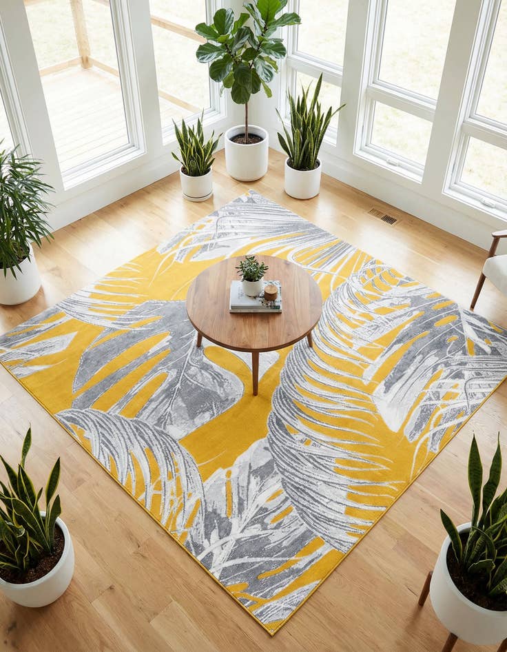 Detail image of 7' 10 x 7' 10 Blossom Square Rug