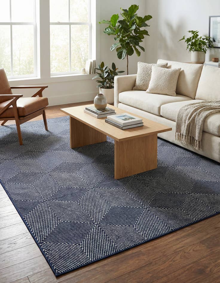 Detail image of 9' x 12' Washable Sabrina Soto Indoor / Outdoor Rug