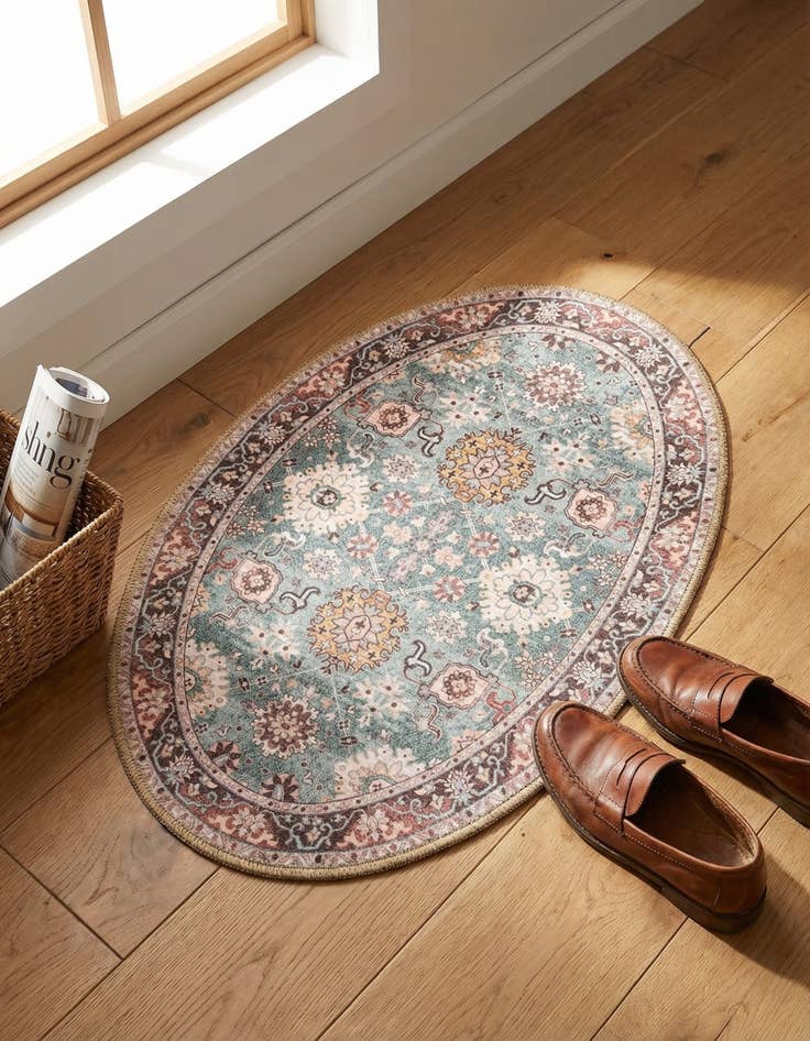Detail image of 2' x 3' 1 Timeless Oval Rug