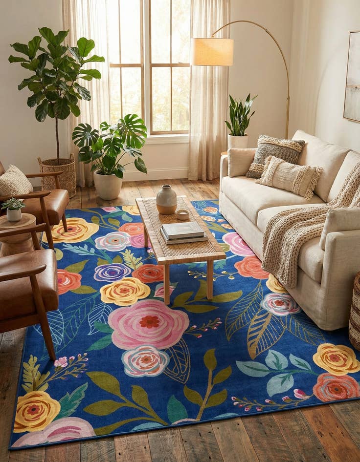 Detail image of 7' 10 x 11' Blossom Rug