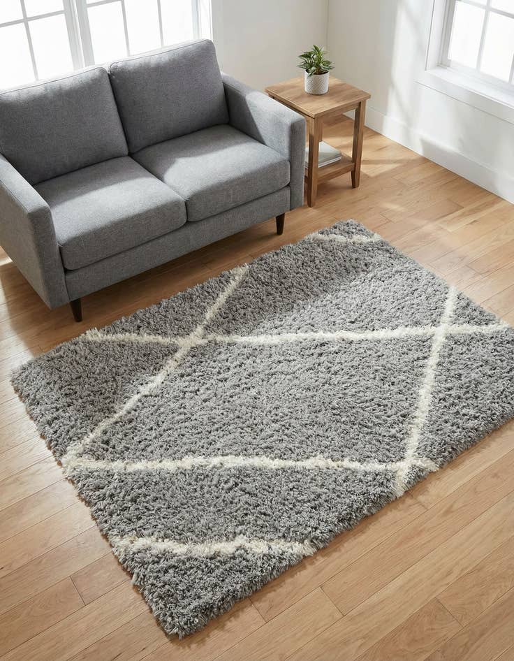 Detail image of 4' x 6' Infinity Shag Rug