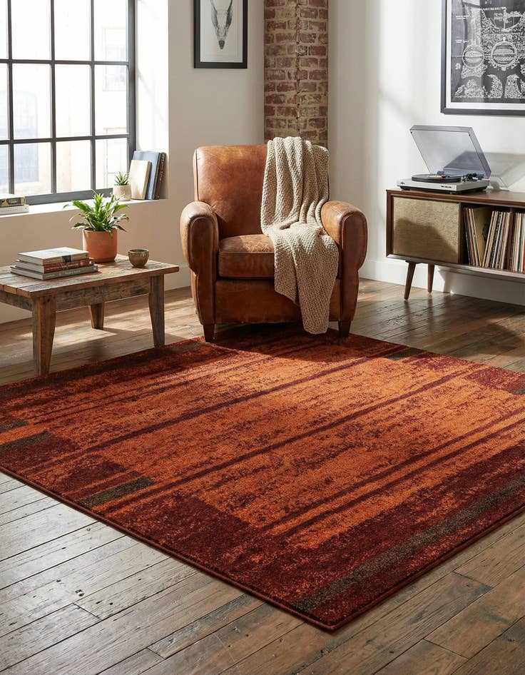 Detail image of 5' 3 x 5' 3 Harvest Square Rug