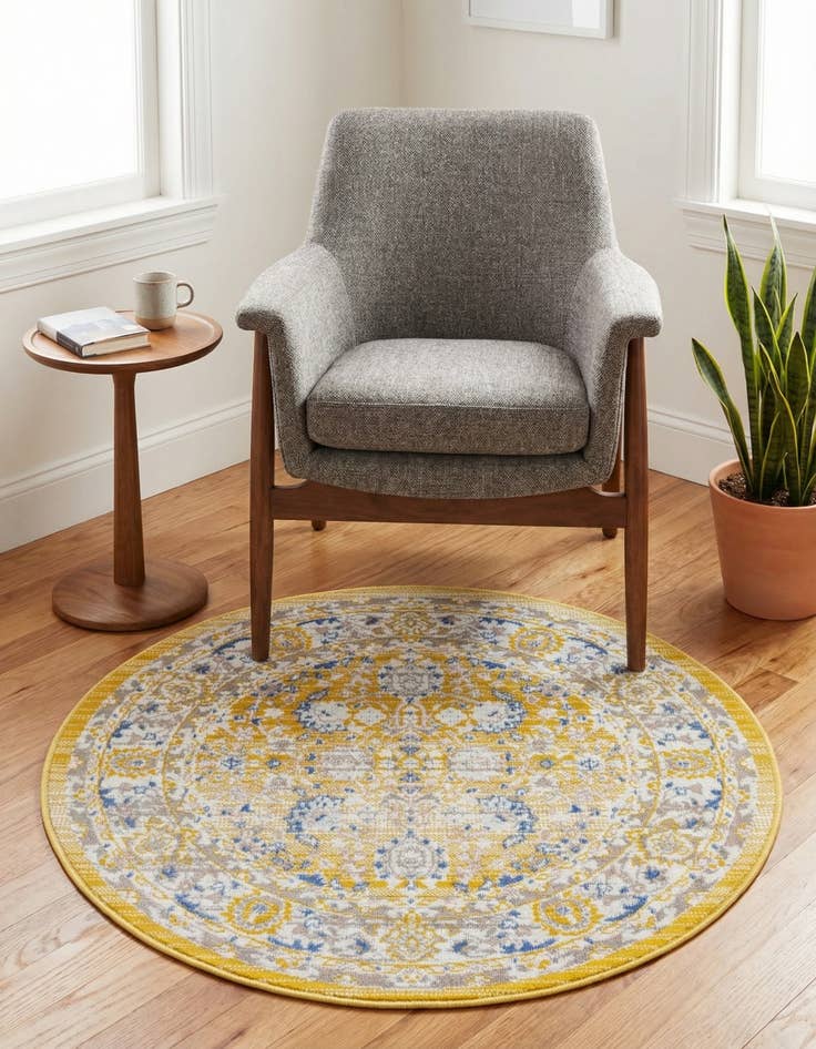 Detail image of 3' 3 x 3' 3 Whitney Round Rug