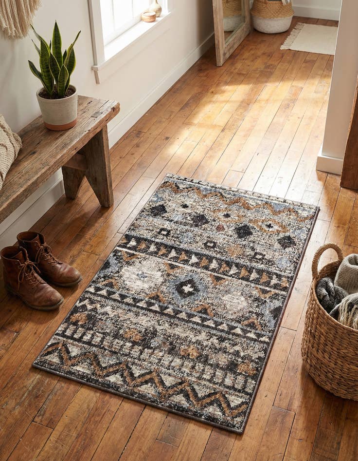 Detail image of 2' x 3' Eco Southwestern Rug