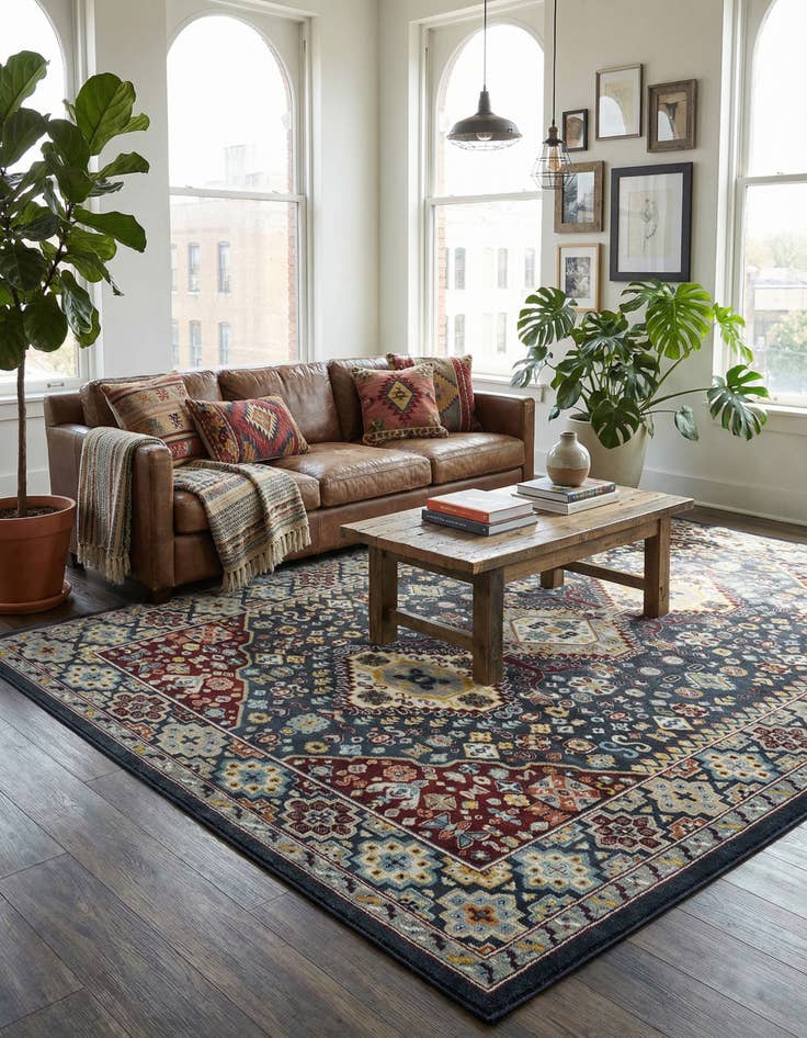 Detail image of 7' x 10' Kamala Washable Rug