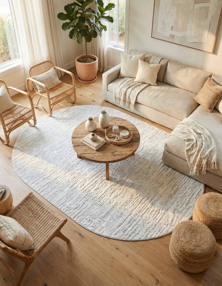 Detail image of 7' 10 x 10' Finsbury Oval Rug