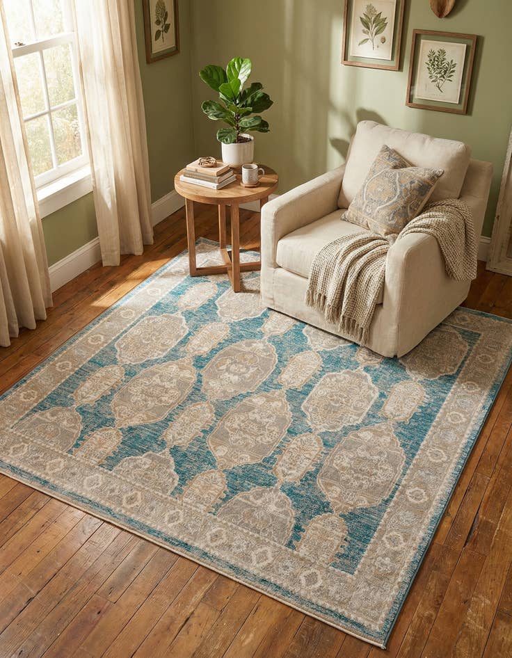 Detail image of 7' 10 x 7' 10 Lola Square Rug