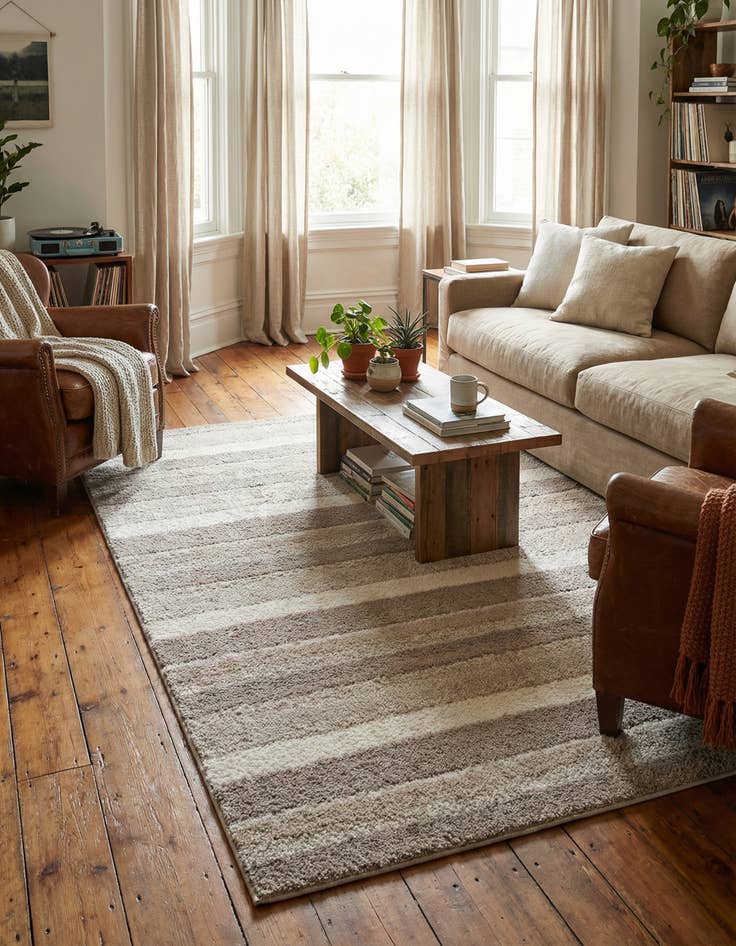 Detail image of 6' x 9' Sepia Rug