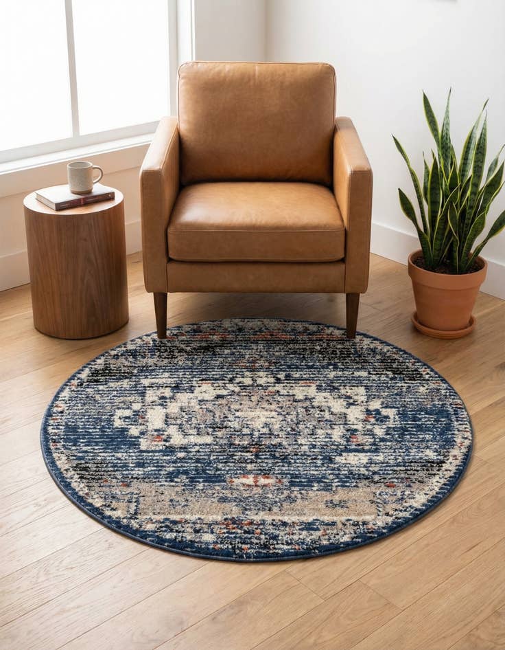 Detail image of 3' x 3' Tucson Round Rug