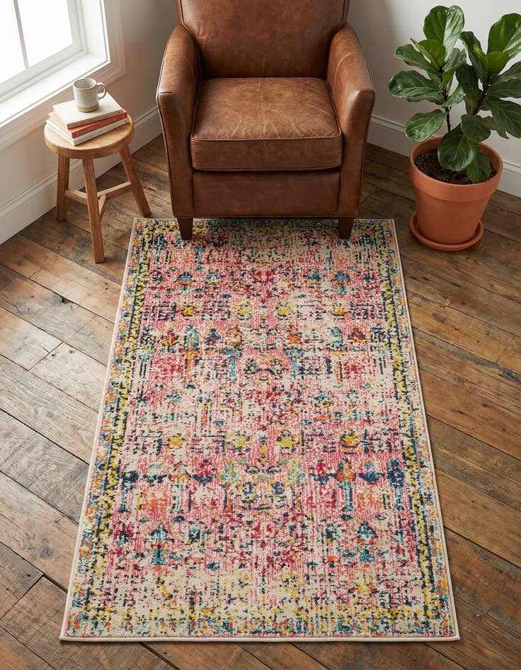 Detail image of 3' 3 x 5' 3 Washable El Paso Rug