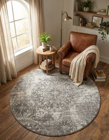 5' 3 x 5' 3 Monaco Round Rug