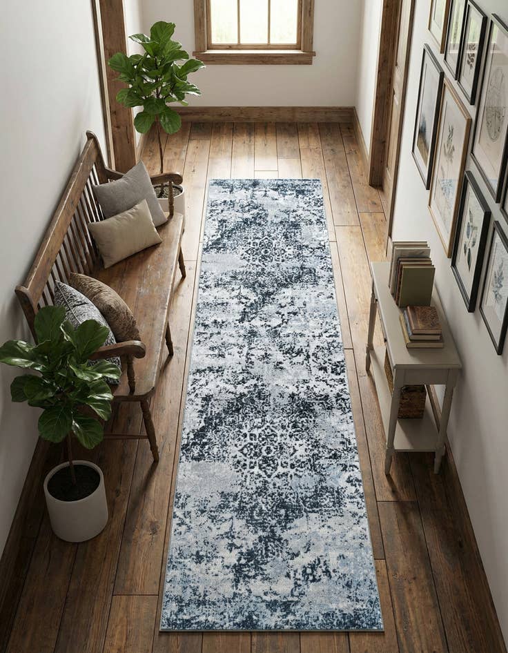 Detail image of 2' x 8' Kamala Washable Runner Rug